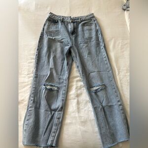 Princess Polly Denim Straight Leg Jeans